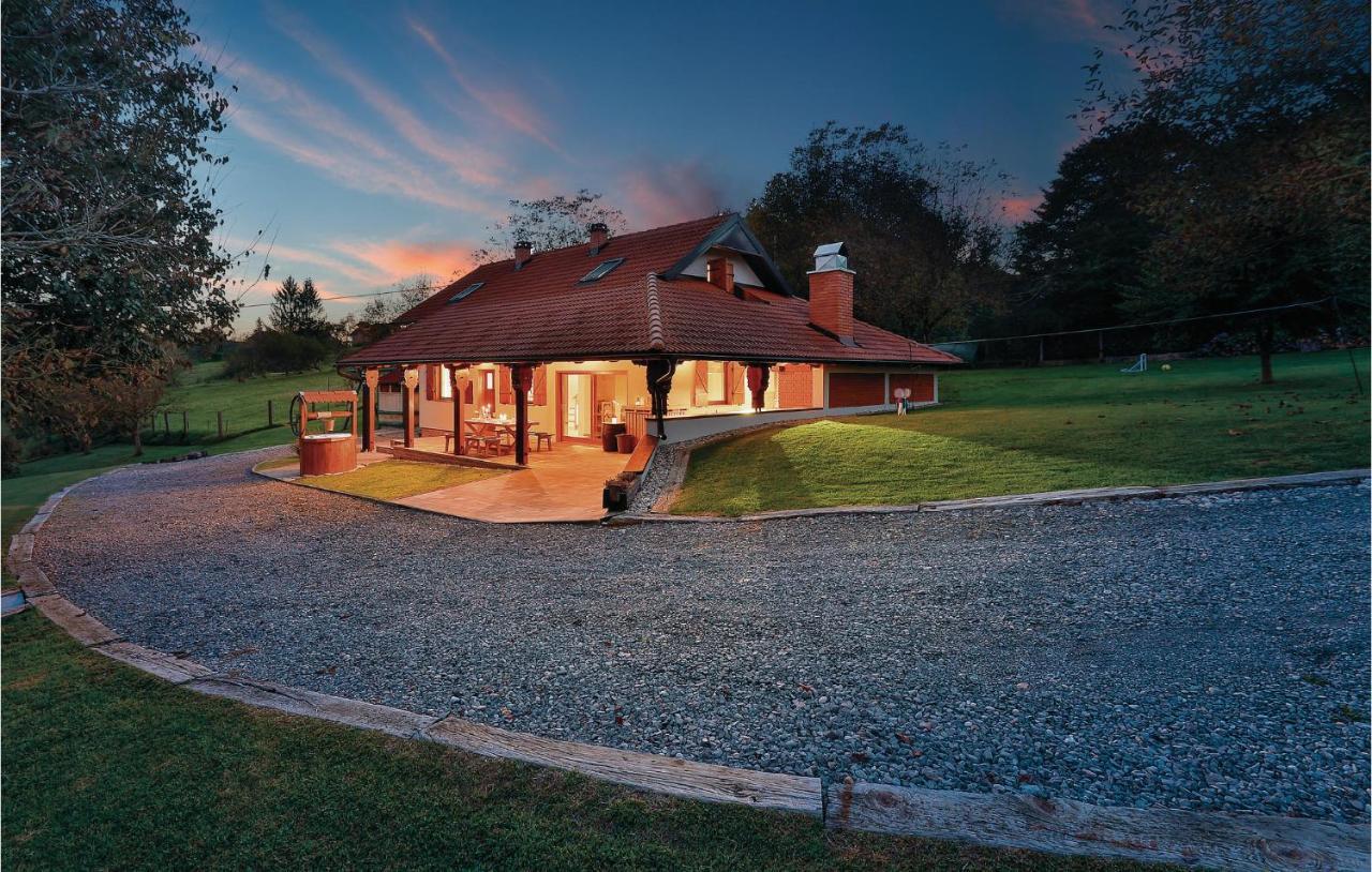 Nice Home In Glina With Sauna Donje Taboriste Luaran gambar